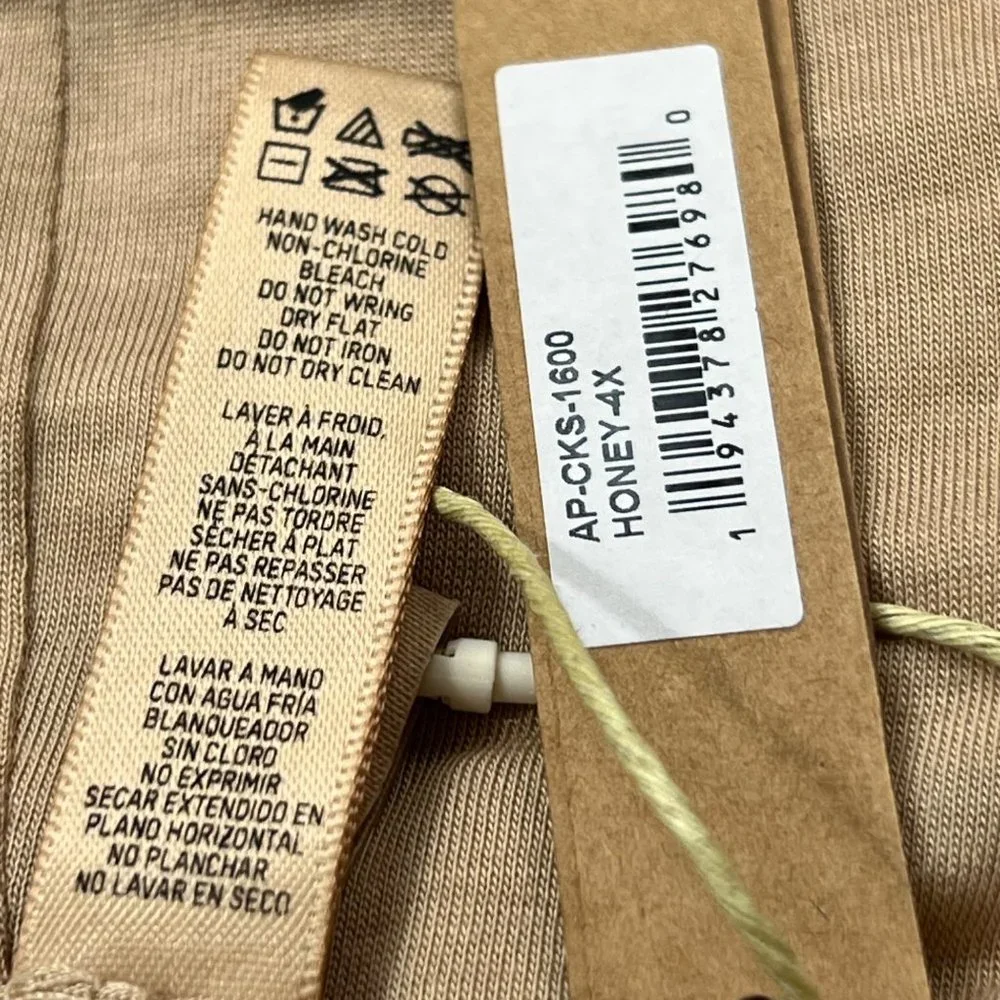 SKIMS Sleep Cheeky Shorts‎ Honey Womens 4X - Picture 9 of 11